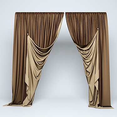 Curtains with pick-up