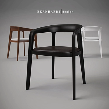 Elegant BERNHARDT Corvo Chair 3D model image 1 