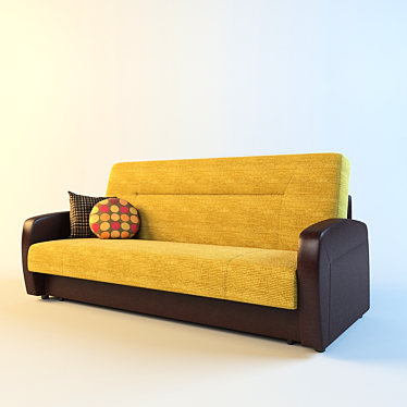 Urban Vibe Sofa 3D model image 1 