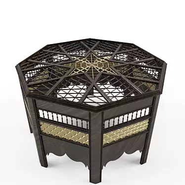 Islamic Inspired Table 3D model image 1 