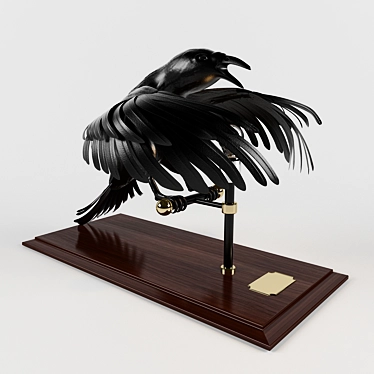 Raven Table Lamp 3D model image 1 