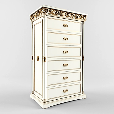 Grand Case Chest | 87x56x149 cm 3D model image 1 