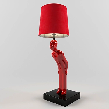 Welcome Guest Table Lamp 3D model image 1 