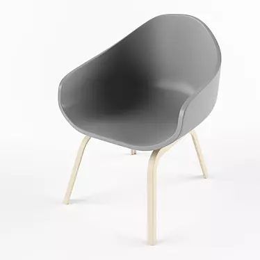 Modern Style Chair 3D model image 1 