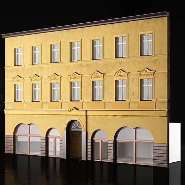 Title: Classic Reconditioned Facade 3D model image 1 