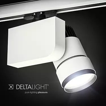 Delta Light BOOSTER HP 3050: Powerful Dimmable Track System 3D model image 1 