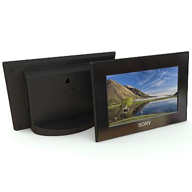 Sony DPF-C700 Digital Picture Frame 3D model image 1 