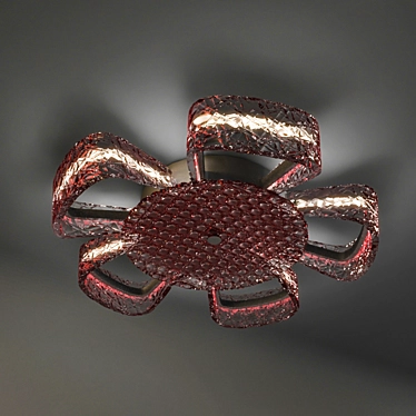 Floral Blossom Ceiling Lamp 3D model image 1 