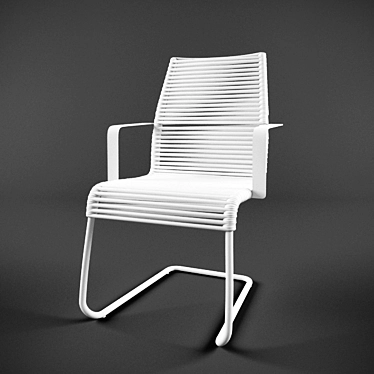 Outdoor Garden Chair 3D model image 1 