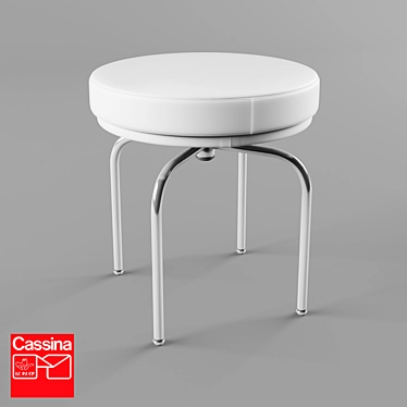 Sleek LC Cassina Chair: Timeless Elegance 3D model image 1 