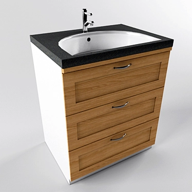 Bathroom cabinet Bokara Grey