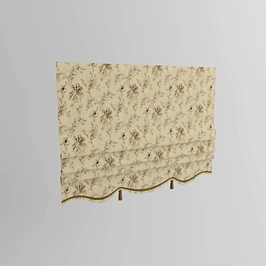 Roman Elegance Blind 3D model image 1 