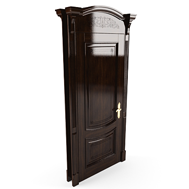 Elegant Door Classics 3D model image 1 