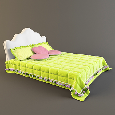 Child's Dream Bed 3D model image 1 