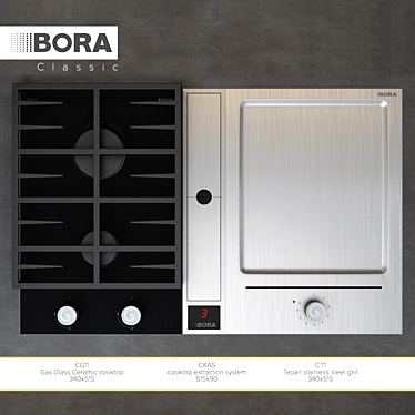 Bora Classic: The Ultimate Cooking Experience 3D model image 1 