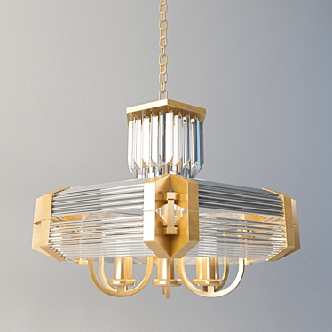 Elegance Illumination - Ceiling Light 3D model image 1 