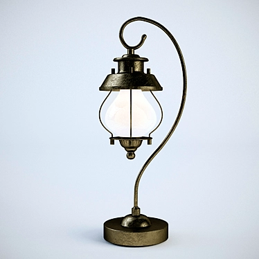 Elegant Lucciola Table Lamp 3D model image 1 