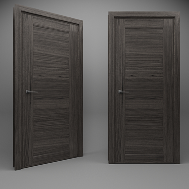 Volhovec EGO 6111 DSE: Stylish and Secure Doors 3D model image 1 