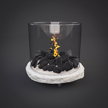 Planika Decor Bio Fireplace 3D model image 1 