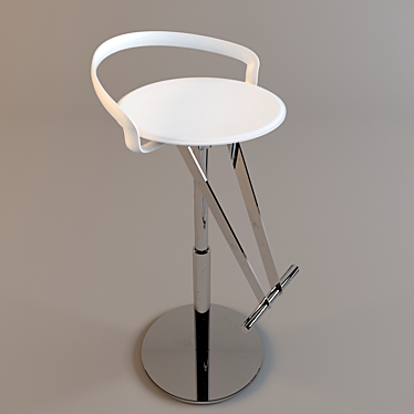 Elegant Cayman Chair 3D model image 1 