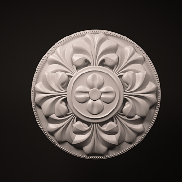 Classic Ceiling Outlet 3D model image 1 