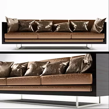 Futuristic Smart Sofa 3D model image 1 