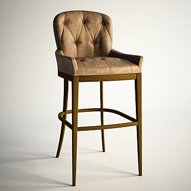 Grosvenor Barstool: Elegant HoReCa Seating 3D model image 1 