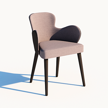 Sleek Sonoma Chair for Modern Interiors 3D model image 1 