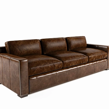 Elegant Comfort Sofa 3D model image 1 