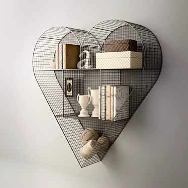 Shelf Heart Zinc from Restoration hardware