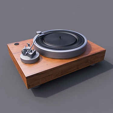 Gramophone Player: Classic and Timeless 3D model image 1 