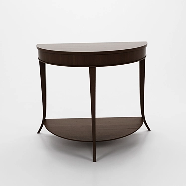 Baker Hampton  Accent Table 3D model image 1 