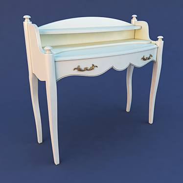 Elegant Vanity Table - VA 571B 3D model image 1 