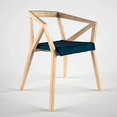 Modern Ergonomic Chair 3D model image 1 
