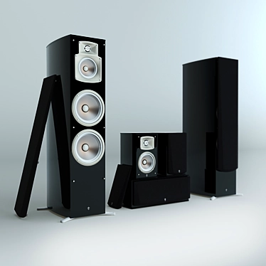 Yamaha NS Series - Dynamic Sound 3D model image 1 