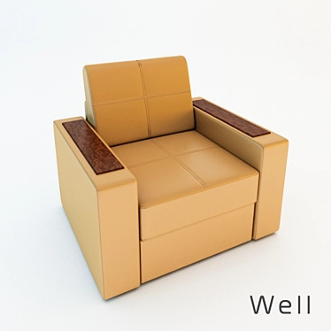 Title: Well Adjustable Chair 3D model image 1 