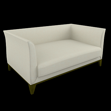 Modern 3-Seater Sofa 3D model image 1 