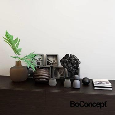 Boconcept Decor Set 3D model image 1 