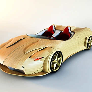 Revved-up Italian Stallion: Ferrari 3D model image 1 