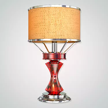 Elegant Ptima Floor Lamp 3D model image 1 