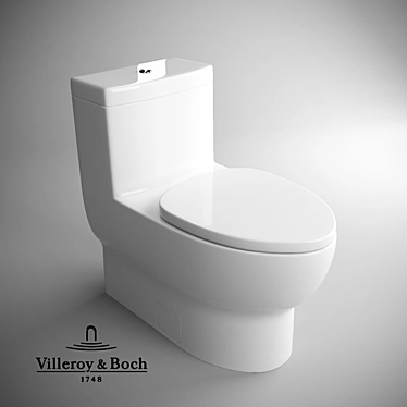 Villeroy & Boch Subway Toilet 3D model image 1 