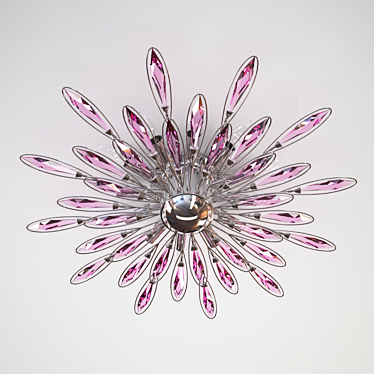 Title: Stilkronen Hartea HT72 Crystal Ceiling Chandelier 3D model image 1 