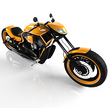 Harley Davidson Evolution 3D model image 1 