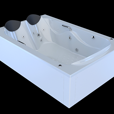 Delicato Cozy Living Room Coffee Table 3D model image 1 