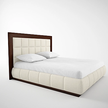 Luxury Dream Bed 3D model image 1 