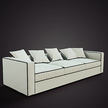 [Translated from Russian: Sofa Casamilano Pillopipe]

Elevate Your Comfort: Pillopipe Sofa 3D model image 1 