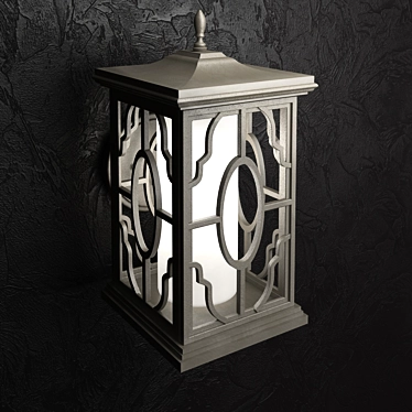 Outdoor Veranda Balcony Sconce 3D model image 1 