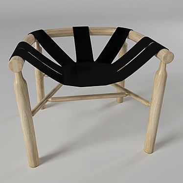 Title: Ninna Relax Chair 3D model image 1 