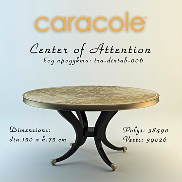 Center of Attention Table