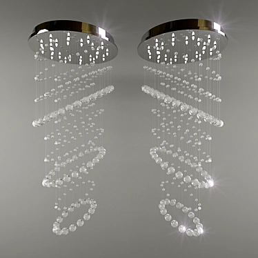 Modern Chandelier 3D model image 1 